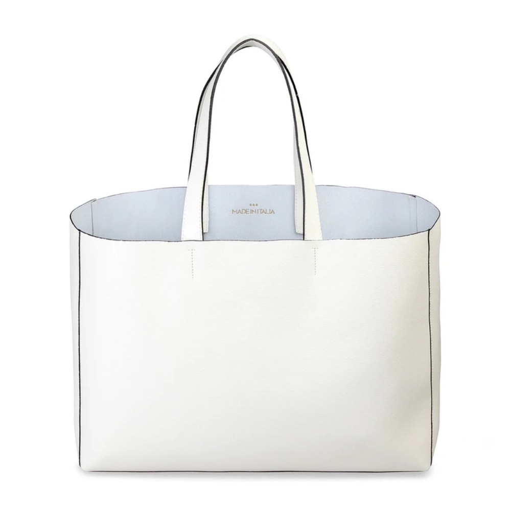 Made In Italia

- Saffiano Leather Shopping Bag